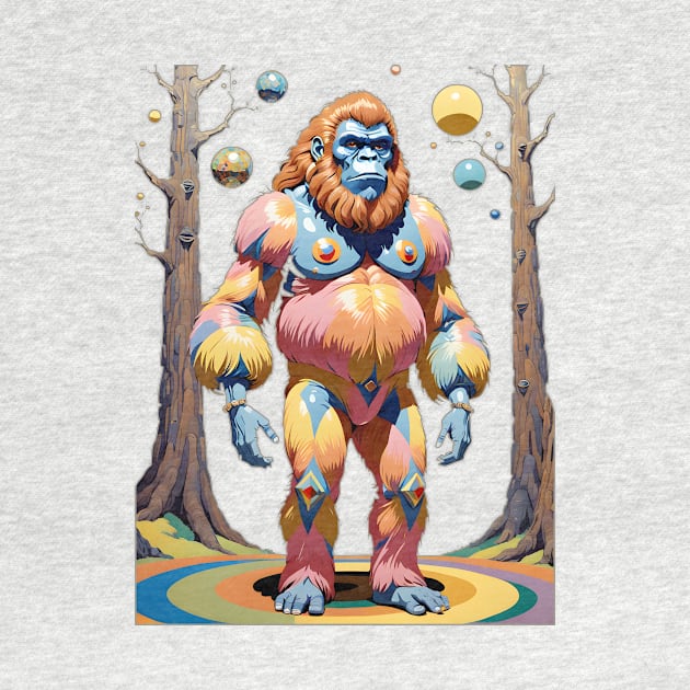 Rainbow Sasquatch by FabrizioX